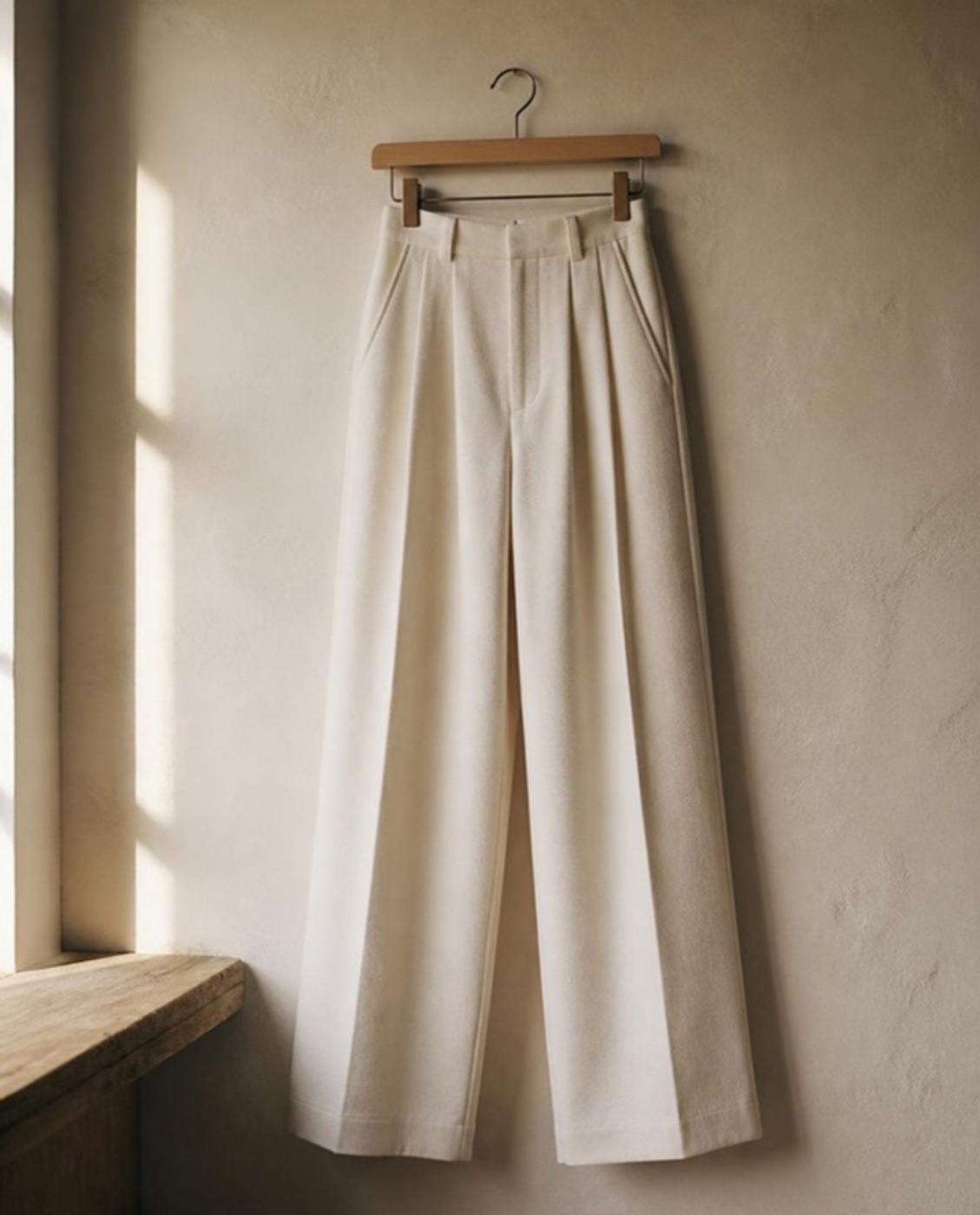 Wide-leg trousers
